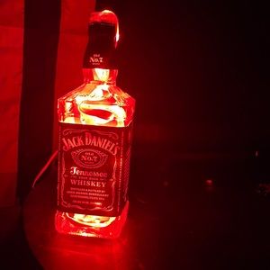 Jack Daniels LED lamp/light Red